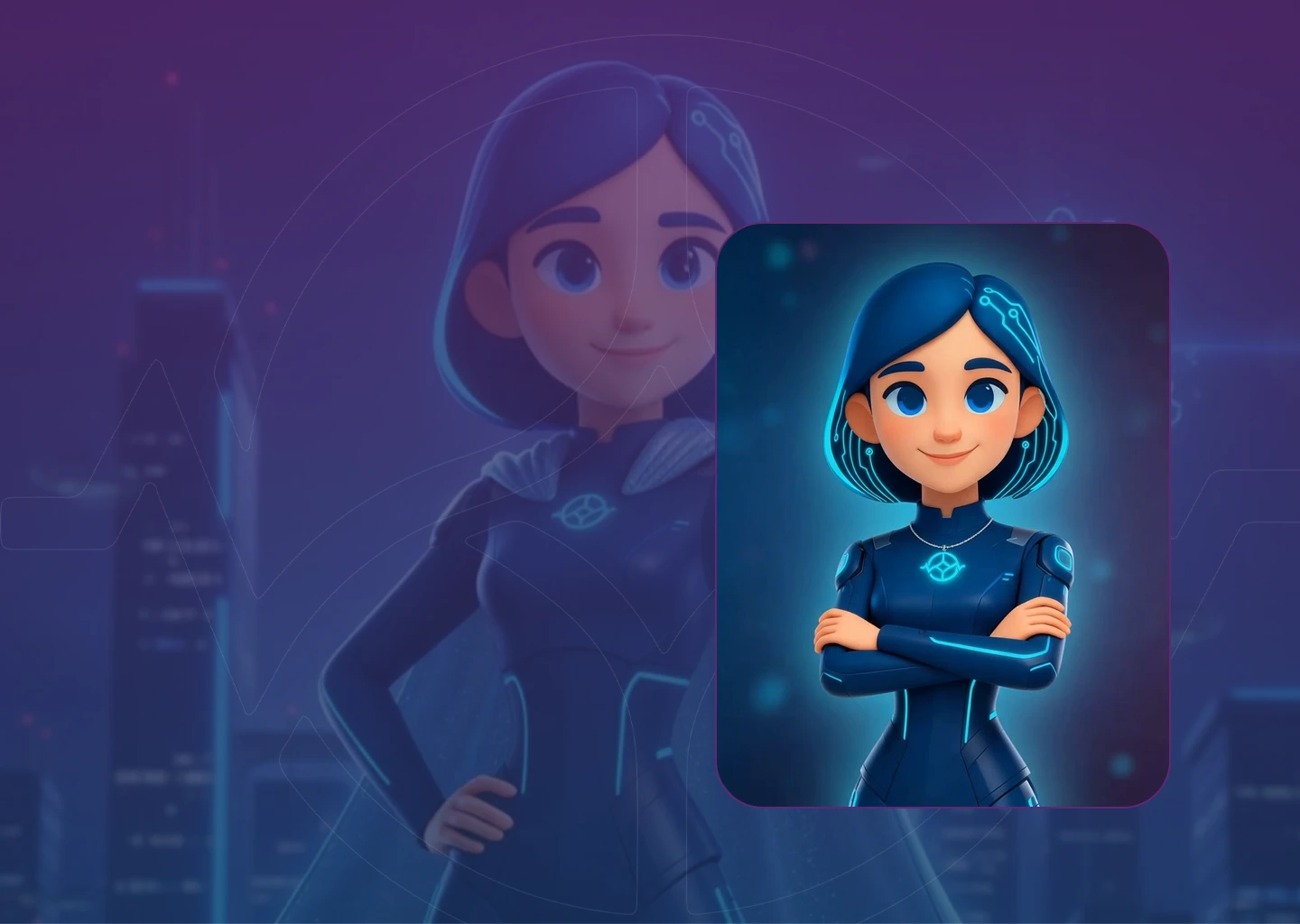 Revna AI Assistant Background